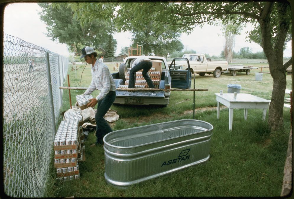 Library of Congress photo beer preparation