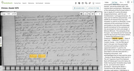 The amazing deeds and wills I found for free with Full-Text Search from FamilySearch