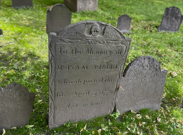 The stones are different: a 1600s graveyard in Boston