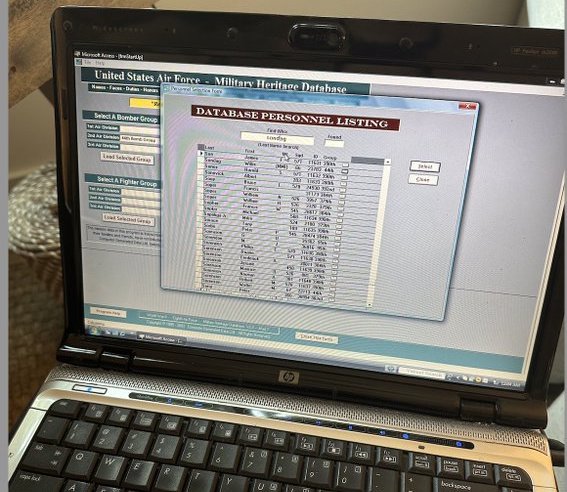 Digital reality check: CD-ROM database of WW2 airmen can only be opened on Windows 98