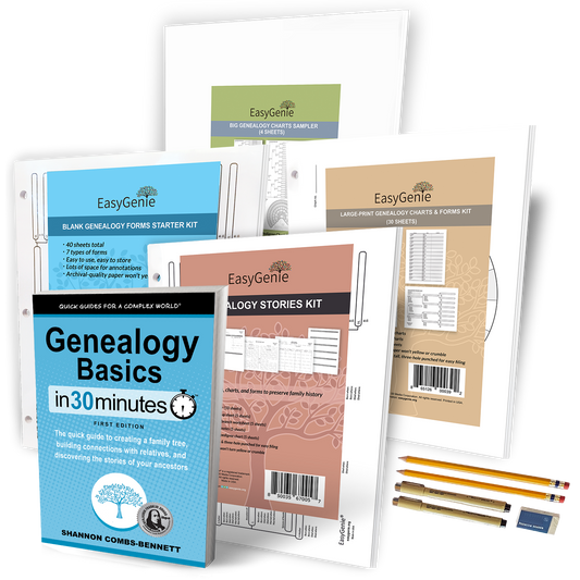 Jumbo Genealogy Starter Bundle