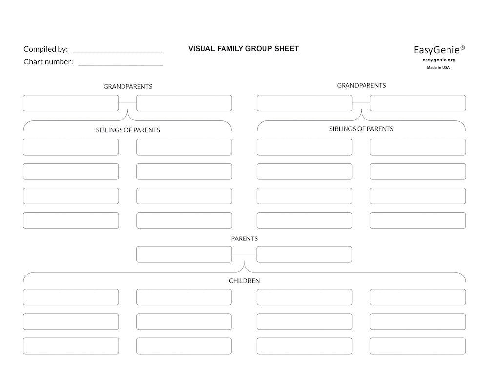 Genealogy Stories Kit (30 Sheets)