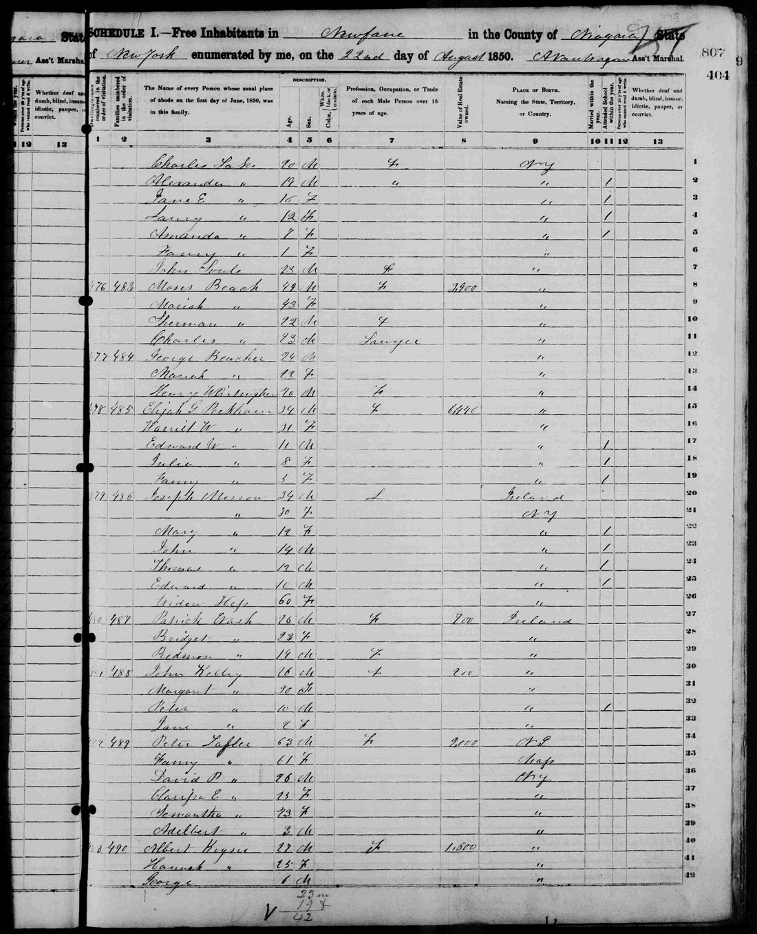 Video: How to access FREE 1850 census records