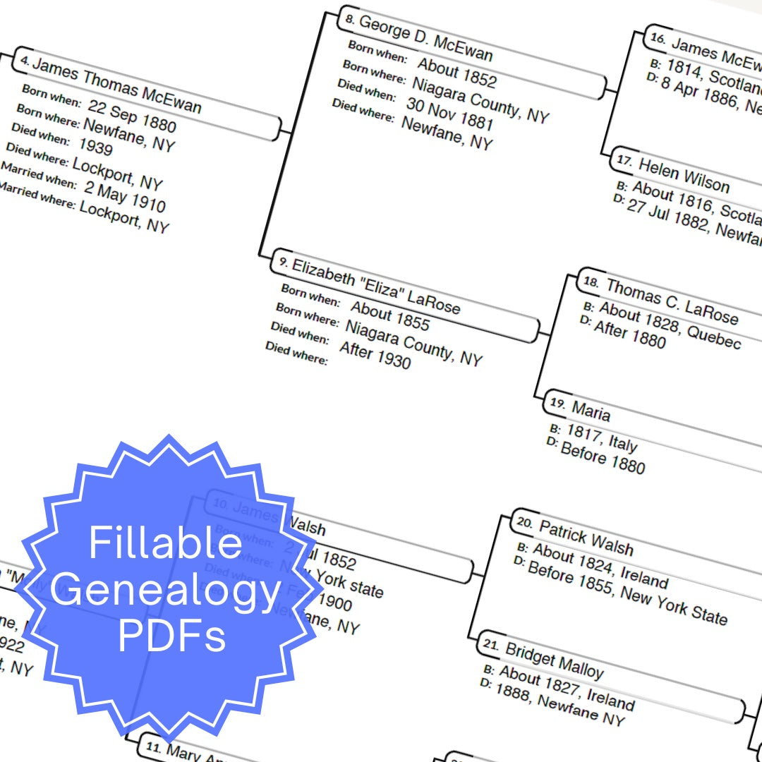 3 reasons we are giving away a free genealogy PDF with fillable text
