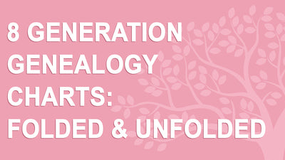 Genealogy charts: 8-generation pedigree charts explained