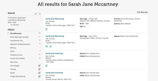 The world's best genealogy search engine?