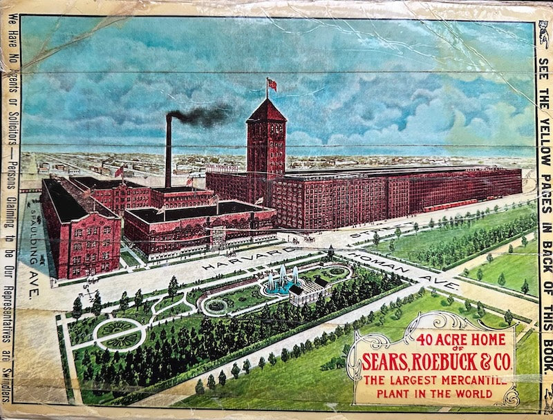 1908 Sears catalog: from house kits to velocipedes