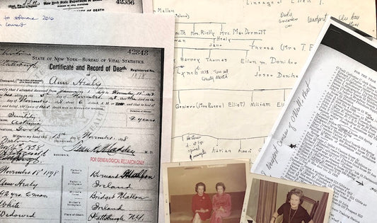 3 top tips for taming "genealogy boxes"