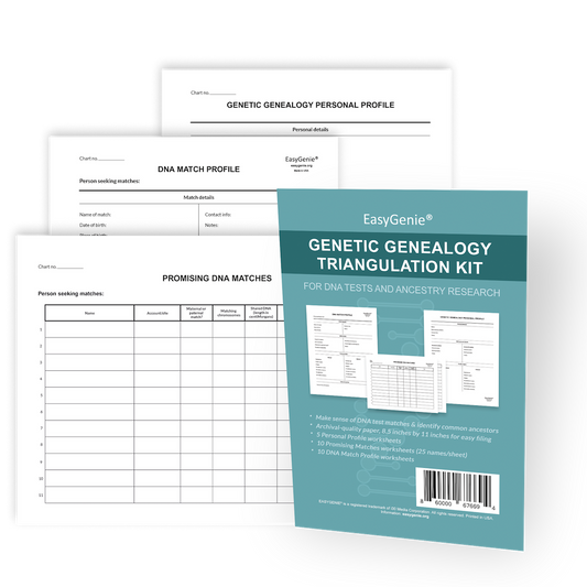 Genetic Genealogy Triangulation Kit for DNA Tests