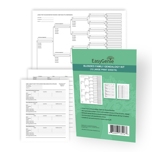 Genealogy Stories Kit (30 Sheets)