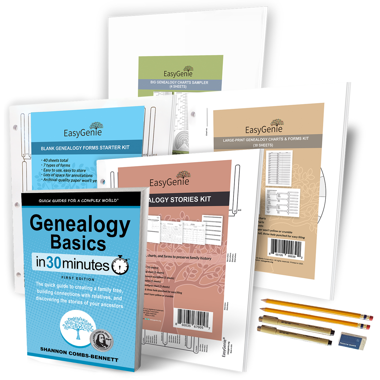 Jumbo Genealogy Starter Bundle