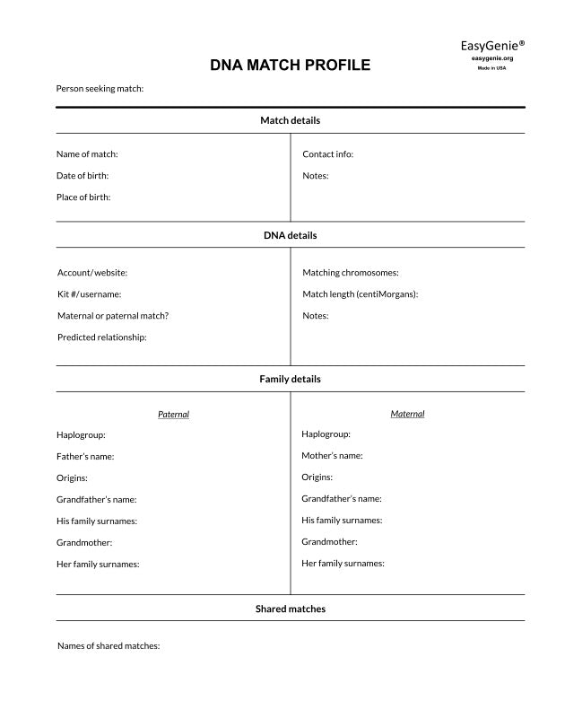 Genealogy Charts & Forms Starter Bundle